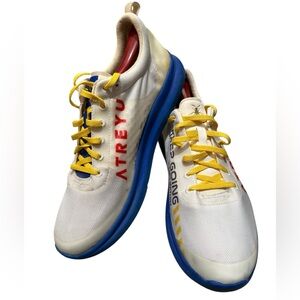 Atreyu sz 11 The daily trainer athletic lightweight mesh White Blue Running Shoe